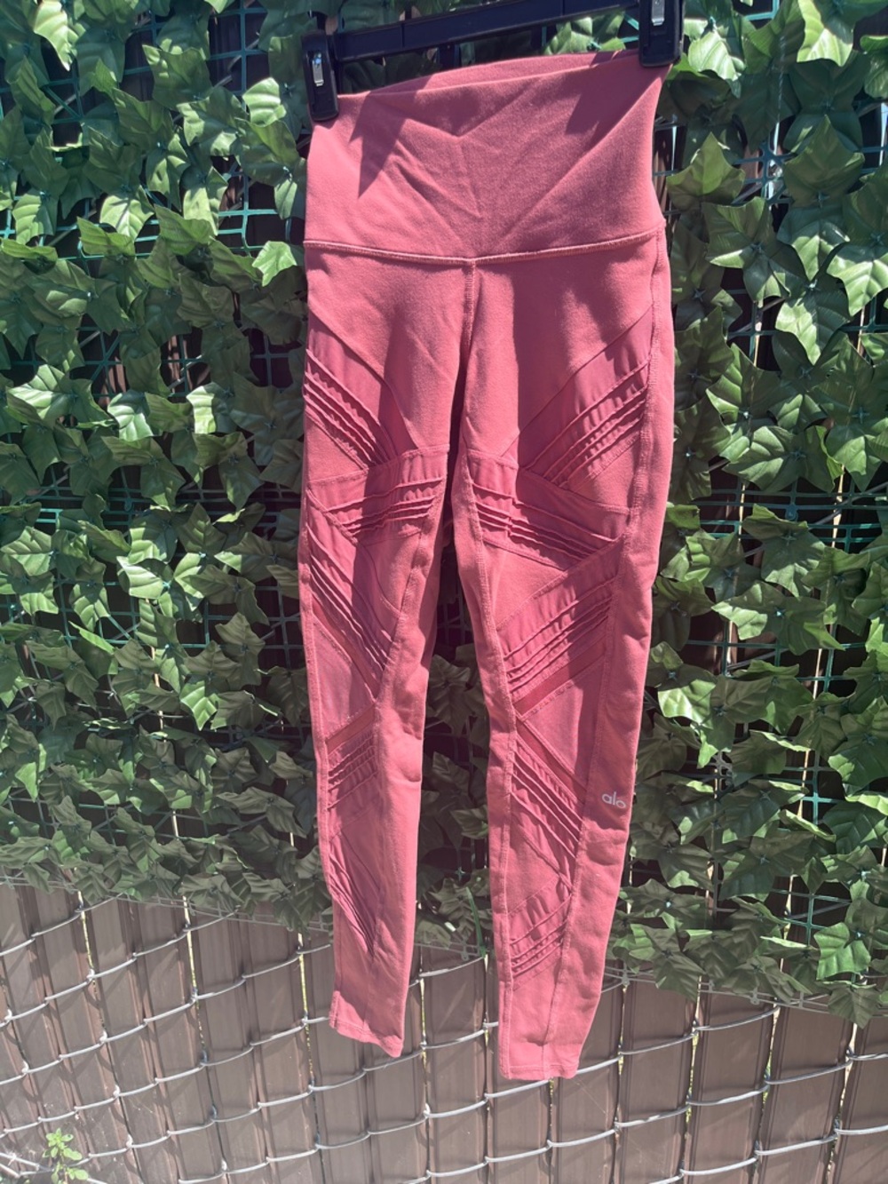 ALO Yoga High-Waist Sculpt Legging in Rose Clay
